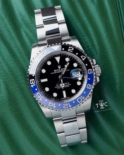 rolex gmt master ii batman price increase|Rolex gmt Batman for sale.